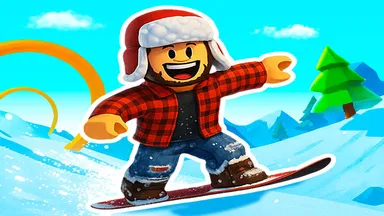 Snow Rider Obby Parkour